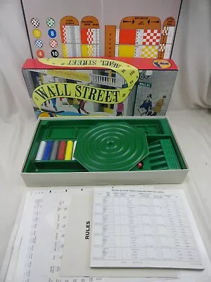 Wall Street Board Game Stock Market Capitalism  Business 1986 Vintage New Sealed • $29.99
