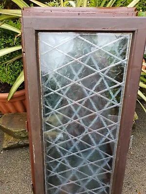 Solid Wood Leaded Window Glazed • £20