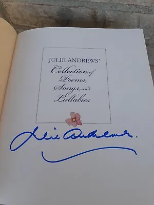 $100 • Buy Julie Andrews' Collection Of Poems, Songs, And Lullabies SIGNED With CD