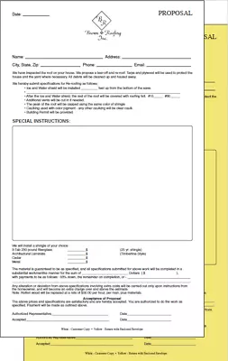 Printed 2-Part Carbonless Forms Legal Size 8.5 X 14 Custom NCR Sets Black Ink • $129.80