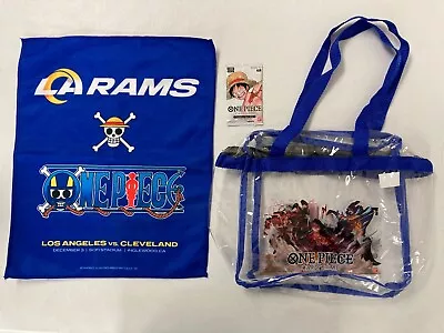 LA Rams One Piece Collaboration Tote Bag W/ Towel & Promotion Pack • $70.99