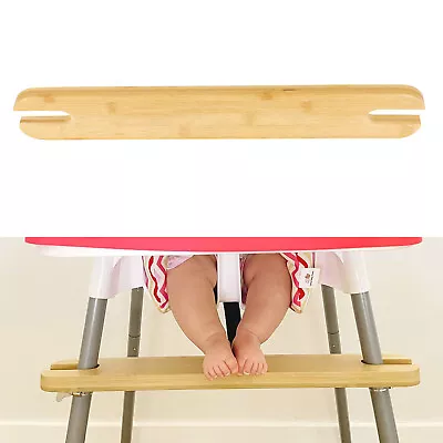 Footrest Baby Chair For Antilop Adjustable Height 100% Solid Bamboo Highchair • £9.79