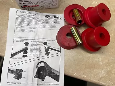 90-05 Mazda Miata Prothane Rear Diff Differential Mount Bushing Set Pair 121601 • $50