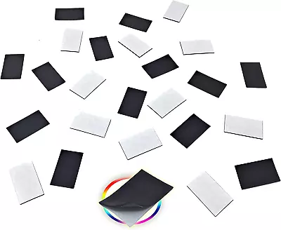 24 Pieces Magnets With Adhesive Backing Magnets For Crafts Small Magnetic Strips • $10.37