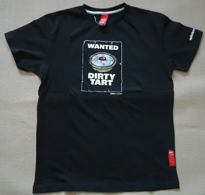 Mens Black Xplicit 'wanted Dirty Tart' T-shirt Size S • £3.99