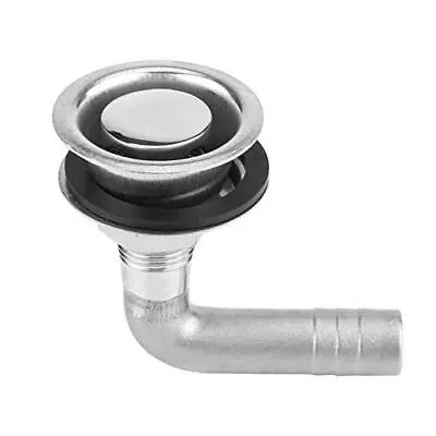 Boat Gas Fuel Tank Vent For 5/8 Inch Hose Stainless Steel 316 Marine 90 Degre... • $27.52