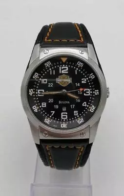 Quartz Analog Watch Model Number  HARLEY DAVIDSON 2006H D. BULOVA Used Watch F • $252.94