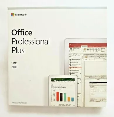 Office 2019 Professional Plus DVD - New Sealed Retail Package • $129