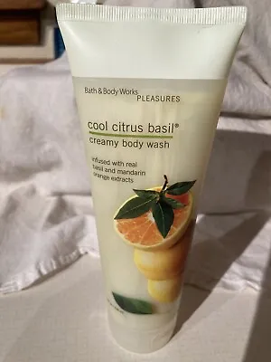 NEW Bath & Body Works Cool Citrus Basil Creamy Body Wash 8 Oz RARE VINTAGE • $27.99