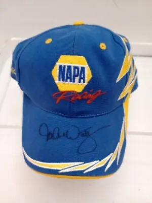 Michael Waltrip Signed Autographed Hat Cap NASCAR NAPA Bill Davis Racing #55 • $30