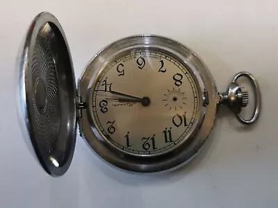 Vintage  USSR Pocket Watch MOLNIJA • $29.99