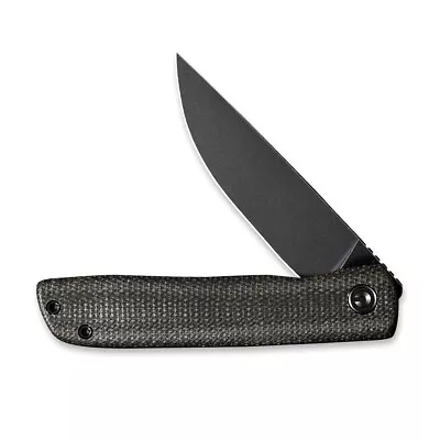 Civivi Knives Bo Liner Lock C20009B-6 Black Nitro-V Dark Green Micarta • $68