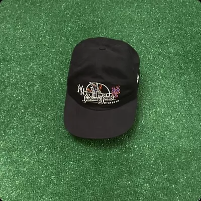 Vintage Subway Series New York Yankees NY Mets MLB 2000 Strapback Hat Cap Adult • $14.99
