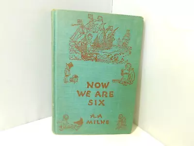 $12.95 • Buy Now We Are Six By A.A. Milne 1941-Decorations By Enest H. Shepard
