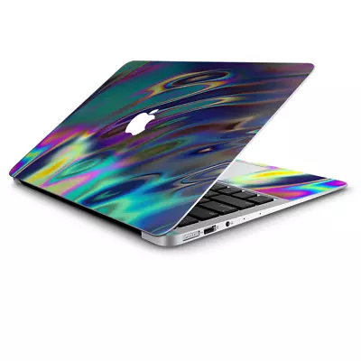 Skin Wrap For Macbook Air 11 Inch Oil Slick Opal Colorful Resin • $14.98