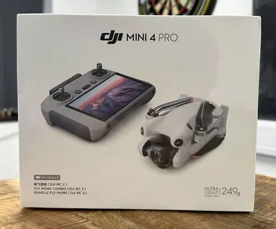 DJI Mini 4 Pro Fly More Combo Camera Drone (with RC 2 Remote) • £811