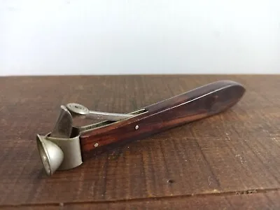 $49.99 • Buy Vintage Cigarette V Cutter - Csw Wolfertz Wood Handle - Made In Germany