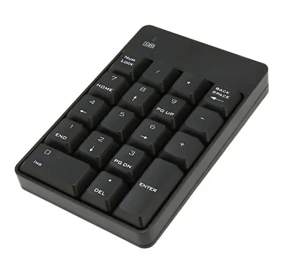 Numeric Keypad SK 51AG 2.4G Wireless 18 Keys Touch USB Number Pad For Win 2000 • £9.80