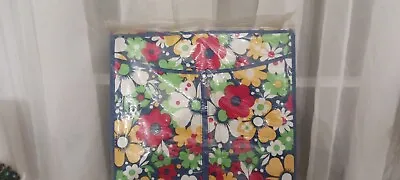 Vintage MCM Mod Floral Daisy Print Dress/Garment Bag New Old Stock Mid Century  • $25