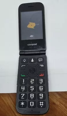 COOLPAD Belleza 3321 CP3321AT SPRINT/BOOST 8GB 4G LTE Flip Phone NO BATTERY • $17.99