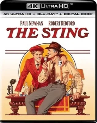 The Sting [New 4K UHD Blu-ray] With Blu-Ray 4K Mastering Digital Copy 2 Pac • $18.96