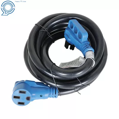 RV Extension Cord 15-50FT 50A Power Cable Rain Proof For Motorhome Camper • $62.05