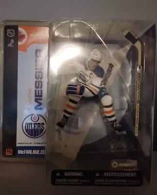 Series 5 NHL Mark Messier Edmonton Oilers White And Blue Variant McFarlane 🇨🇦 • $54.99