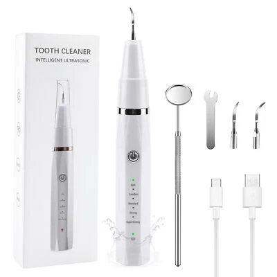 $23.49 • Buy Powerful Ultrasonic Plaque Remover For Teeth 5 Modes Dental Tooth Cleaner Kit