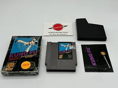 Kung Fu W/ Box & Booklet NES Original Nintendo Video Game Cartridge Works • $49.95