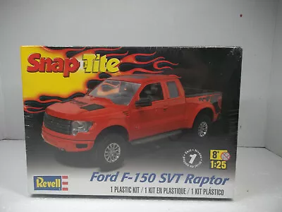 Revell 1:25 Snap-Tite 20 14 Ford F-150 Raptor Truck Model Kit 85-1977 Sealed • $13.99