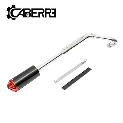 £25.69 • Buy XR50 CRF50 SIZE PIT BIKE CNC EXHAUST SYSTEM 110cc 125cc 140cc PITBIKE Red