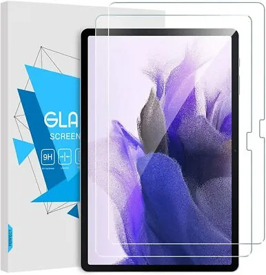 For Samsung Galaxy Tab S7 FE Tempered Glass Screen Protector T730/T736B Tablet • £5.99