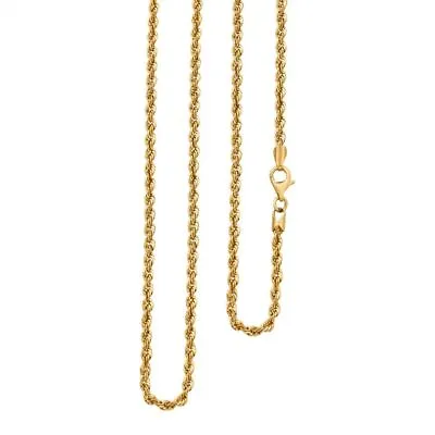 TJC 22ct Gold Rope Chain Necklace Size 20 Inches High Finish Solid Gold • £249.99