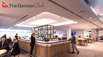 1 X Qantas Lounge Pass Expiry 1 March 2025 - Electronic Transfer • $65