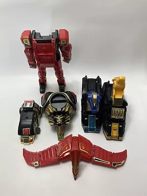 Power Rangers Thunder Megazord Figure 1994( For Parts Damaged Incomplete) • $40