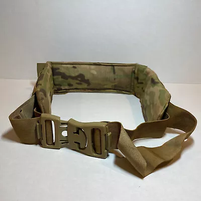 USGI Medium Rucksack Waist Hip Belt Waistbelt Ruck OCP Multicam Molle II VGC • $43.99