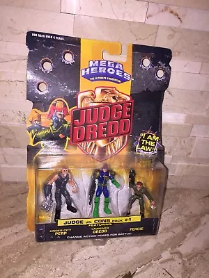 Judge Dredd Mega Heroes Judge Vs Cons • $11.99