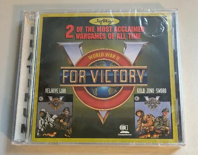 V For Victory World War II 2 Game Pack  Velikiye Luhi & Gold Juno Sword • $29.99