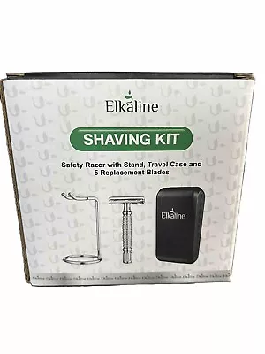 Elkaline Men's Wet Shaving Kit 4 Pc  New In A Box • $17.90