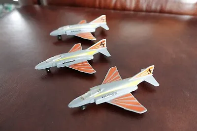 Lot Of 3 Vintage Matchbox Skybusters SB15 US Marines Phantom F4E Jet Loose 1975 • $9.99