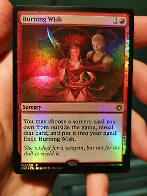 Burning Wish (FOIL) - Mint - Conspiracy Take The Crown - MtG - English • $15.97