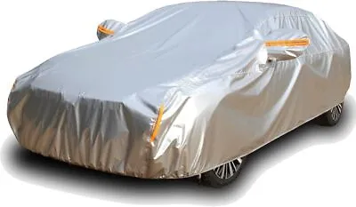 Heavy Duty Multiple Layers Car Cover All Weather Waterproof Windproof Reflective • $28.95