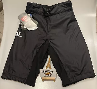 Mens SALOMON Drifter Air Breathable Black Shorts XXS BNWT WALKING HIKING PERTEX • £69.99