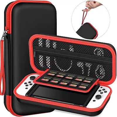 Travel Bag Portable Carrying Case Hard Shell For Nintendo Switch / Switch OLED • $19.96
