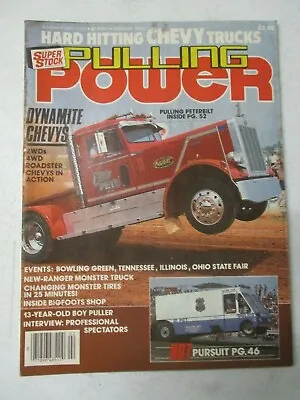 Pulling Power Magazine February 1986 Vol 5 No 21 Super Stock Monster Trucks • $69.95