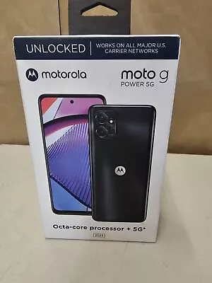 New Motorola Moto G Power 2023 Unlocked (6+256GB) - Mineral Black • $179.99