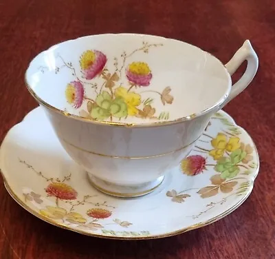 Vintage Collingwood Bone China Teacup & Saucer • £9.99