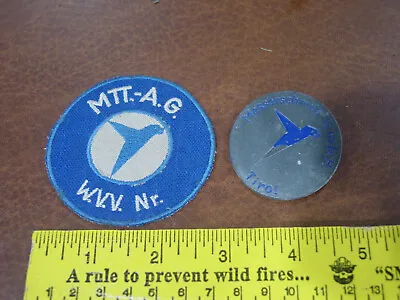 WWII Messerschmidt Aircraft Badge Factory Worker Patch • $425