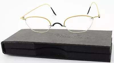 MARKUS T Glasses Spectacles Model D 119623 Titanium Wire Design Golden Yellow • $381.13