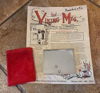 Thin Model Card Box Brema Type By Viking Magic Mentalism Trick • $399